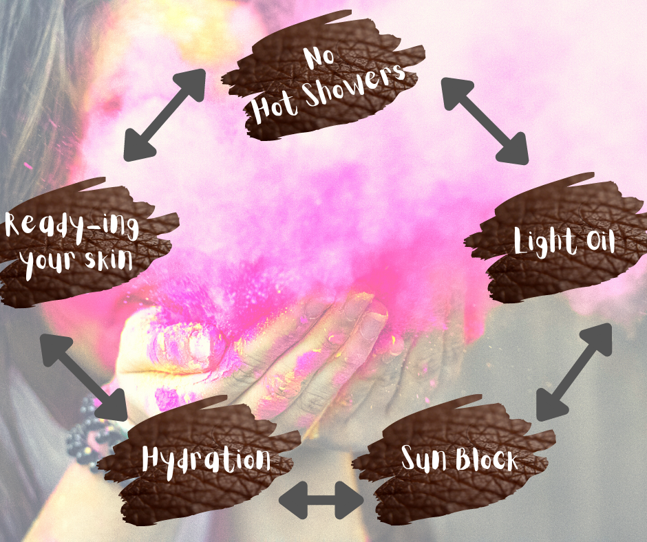 post holi skin care tips