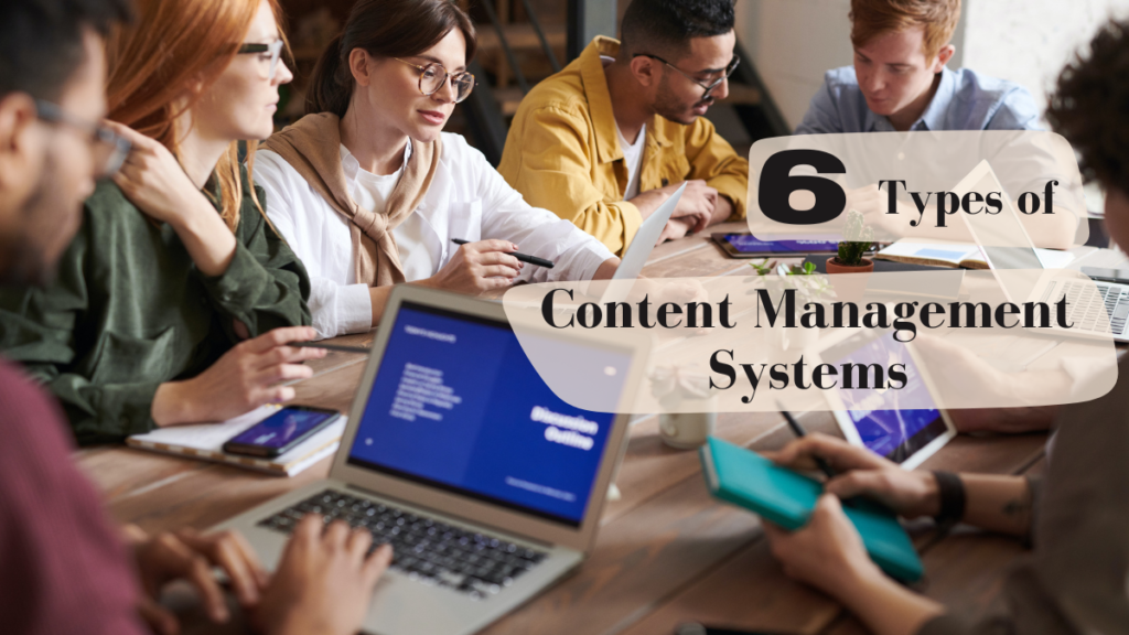 6 Types of Content Management Systems For A Good Business